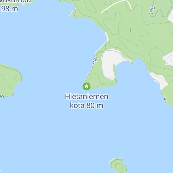 Map of Hietaniemen kota