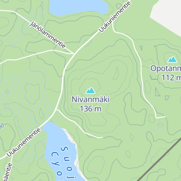 Map of Nivanmäki