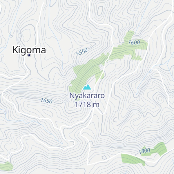 Map of Nyakararo