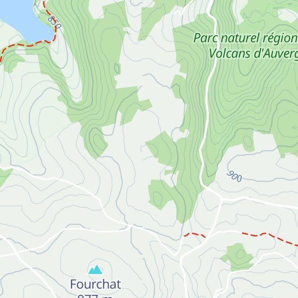 Map of Mont Amant