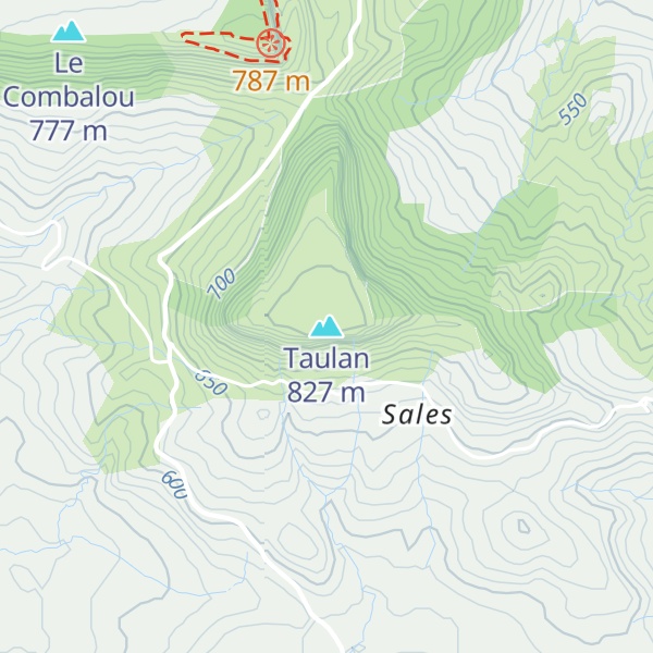 Map of Taulan