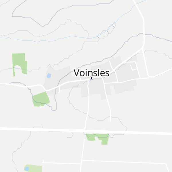 Map of Gîte municipal de la Brie Perchée