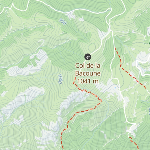 Map of Croix de Marcou