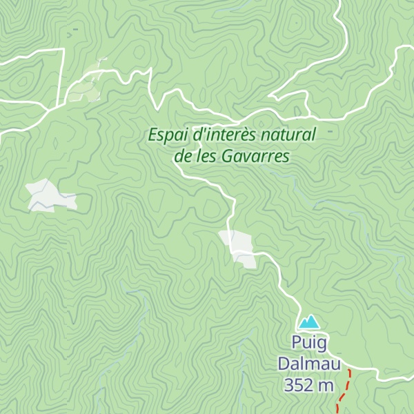 Map of Puig Cremat