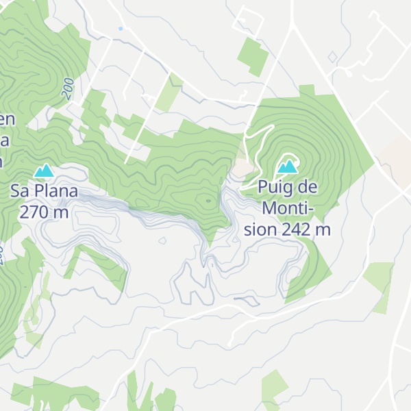 Map of Serra de Montission