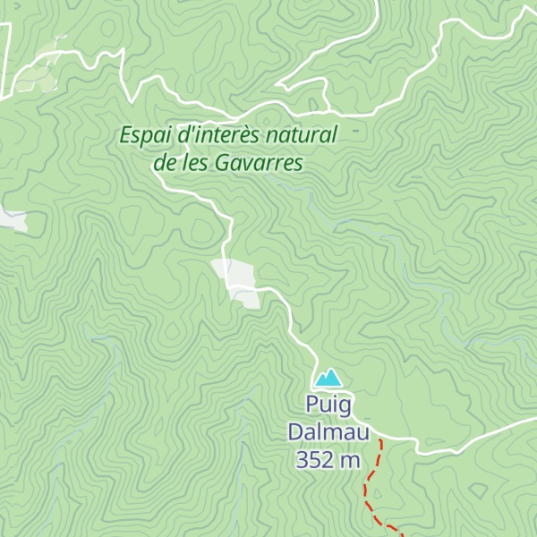 Map of Puig dels Abells