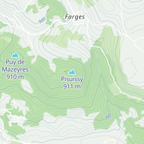 Map of Pisuissy