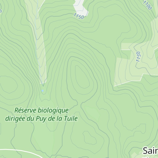 Map of Puy Siglar
