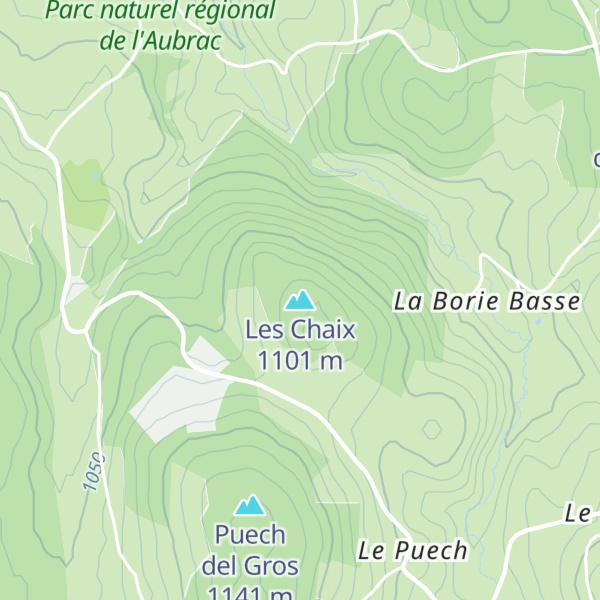 Map of Les Chaix