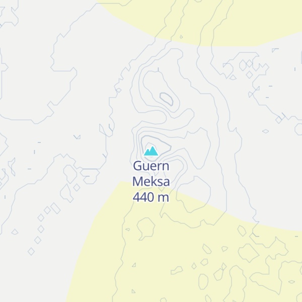 Map of Guern Meksa