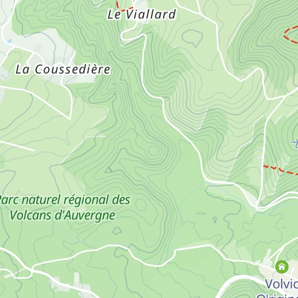 Map of Le Chalard