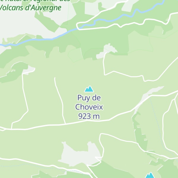 Map of Puy de Choveix