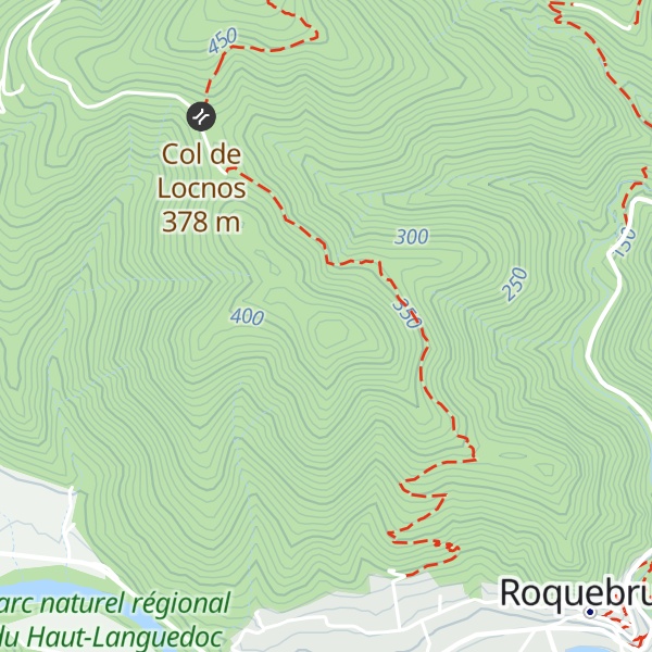Map of L'Esquirol