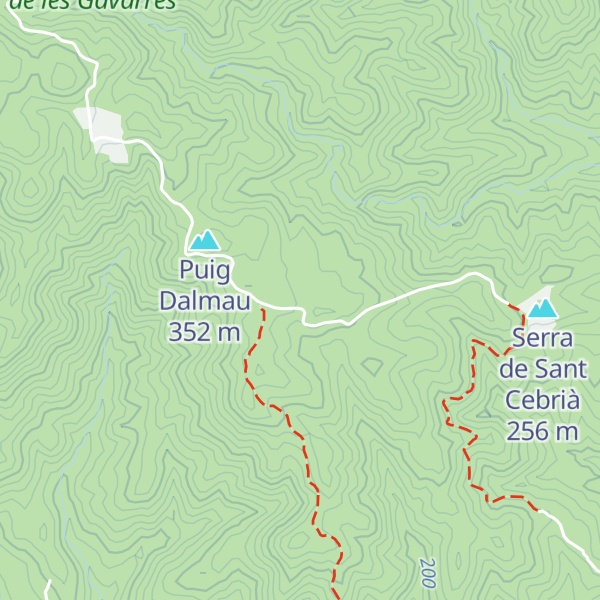 Map of Serra de l'Escorpí