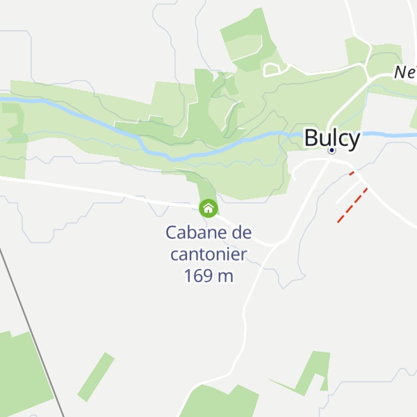 Map of Cabane de cantonier