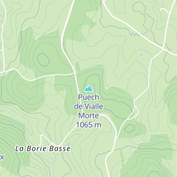 Map of Puech de Vialle Morte