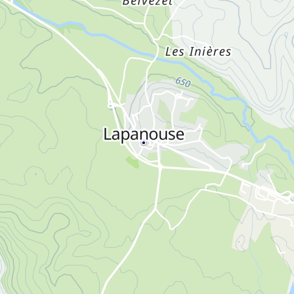 Map of Refuge pour motards