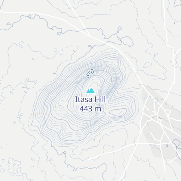 Map of Itasa Hill