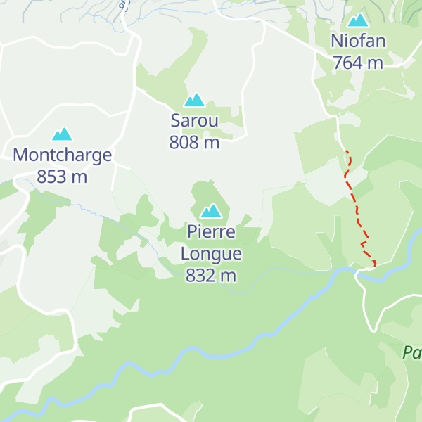 Map of Pierre Longue