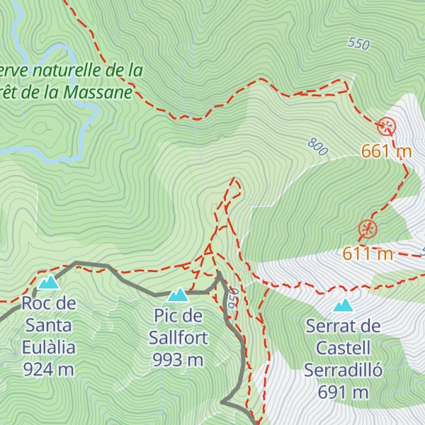 Map of Refuge Tomy