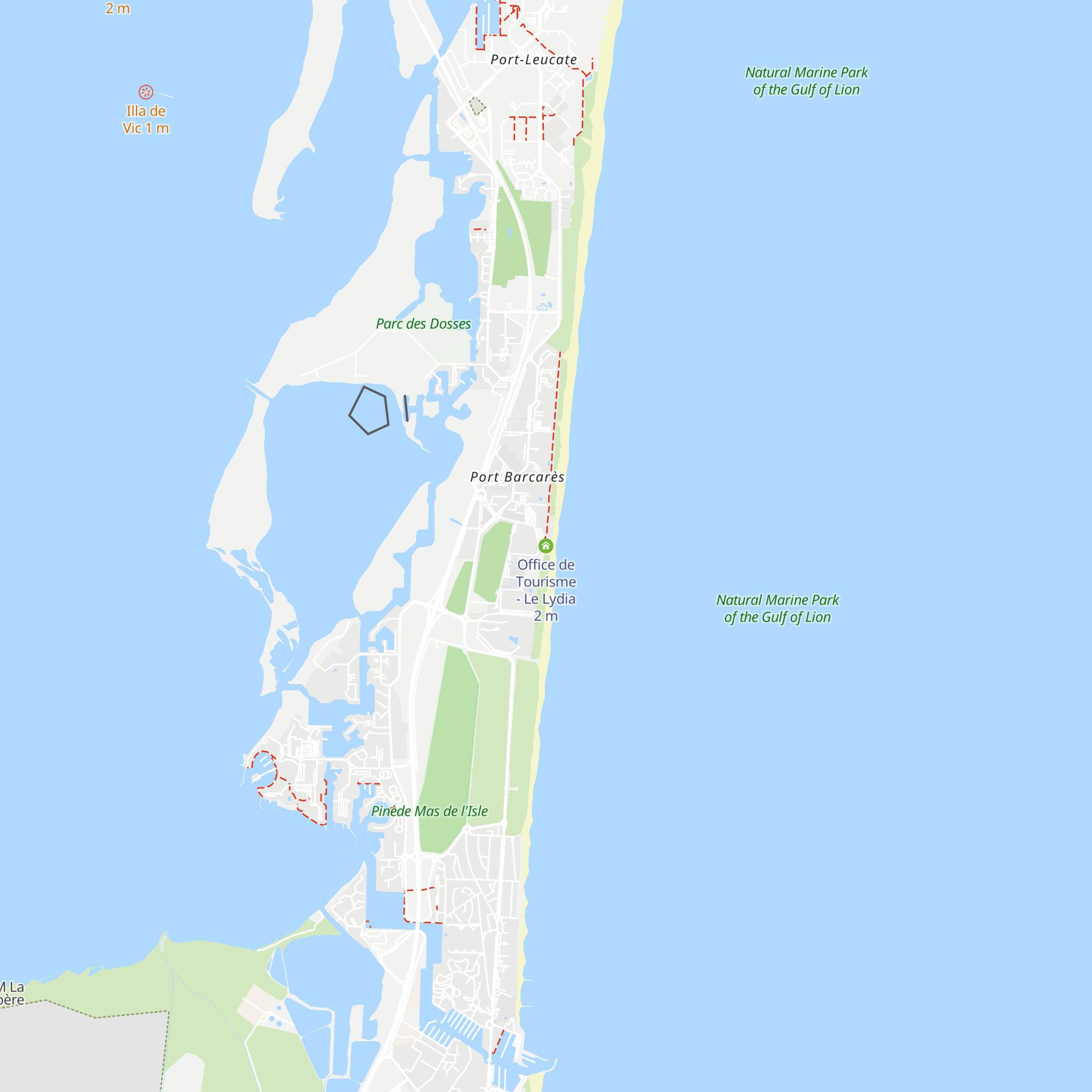 Office de Tourisme - Le Lydia map