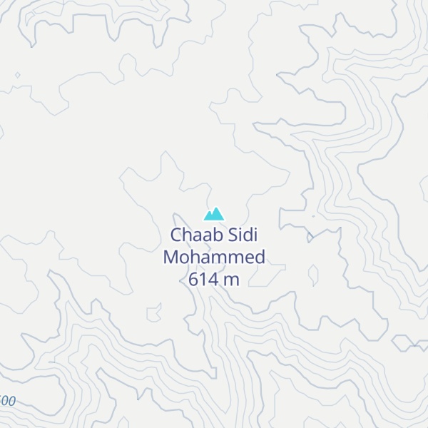 Map of Chaab Sidi Mohammed