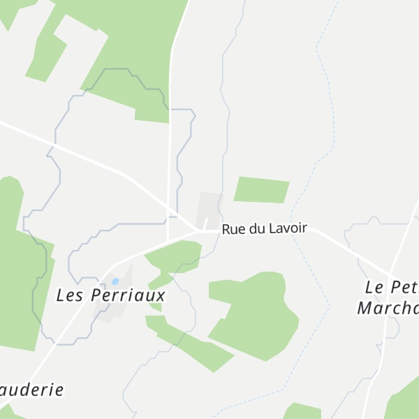 Map of Gîte de groupe des Maisons blanches