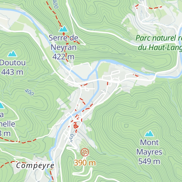 Map of Gîte communal Le Chalet