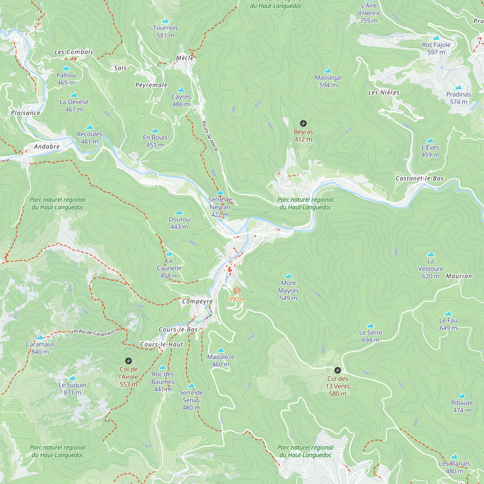 Gîte communal Le Chalet map