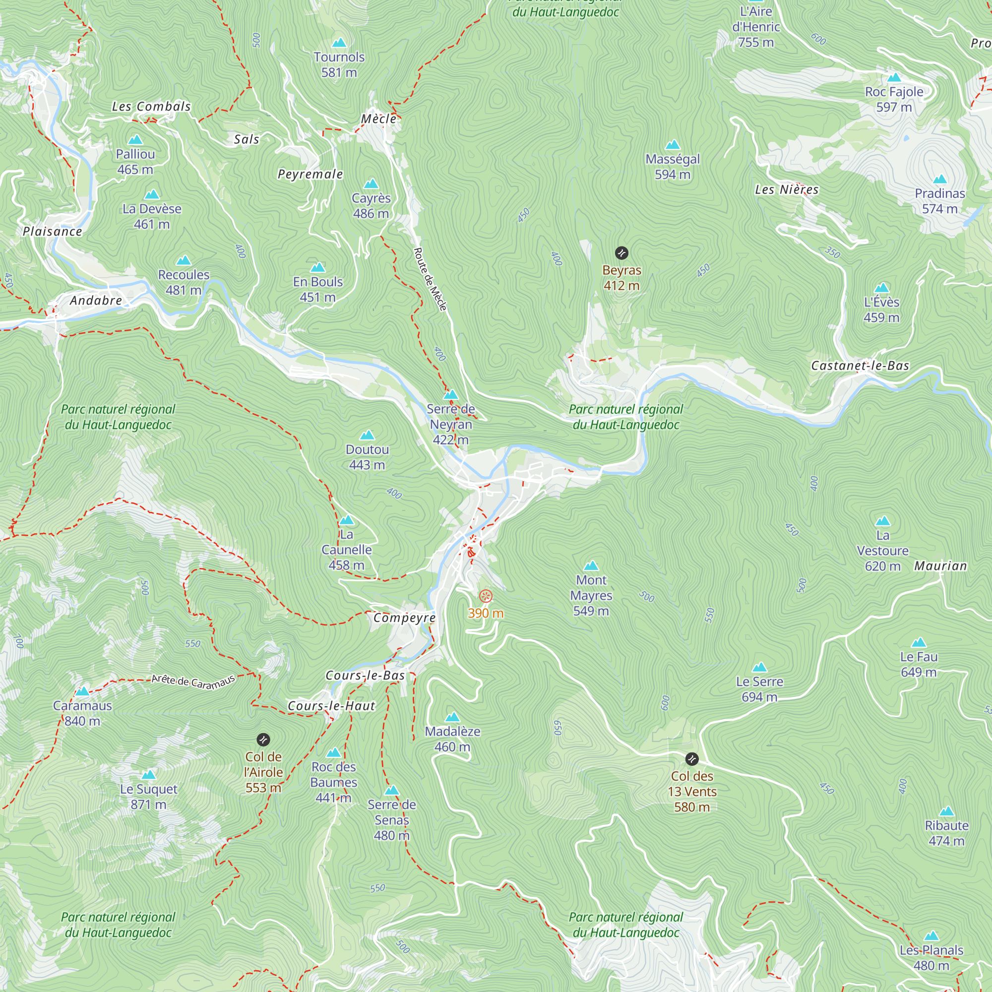 Gîte communal Le Chalet map