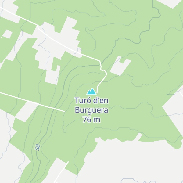Map of Turó d'en Burguera