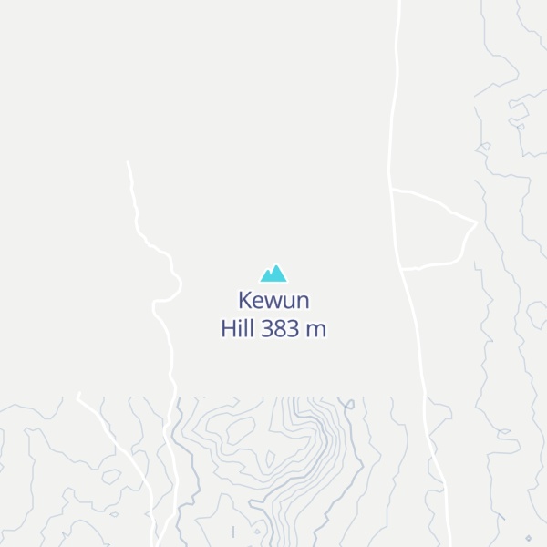 Map of Kewun Hill