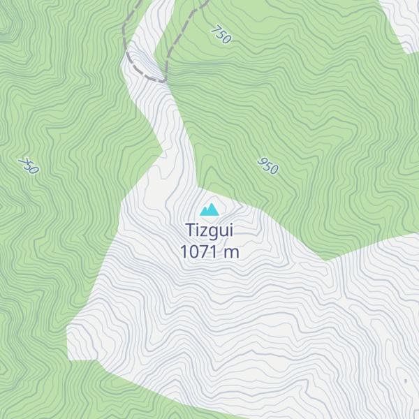 Map of Tizgui
