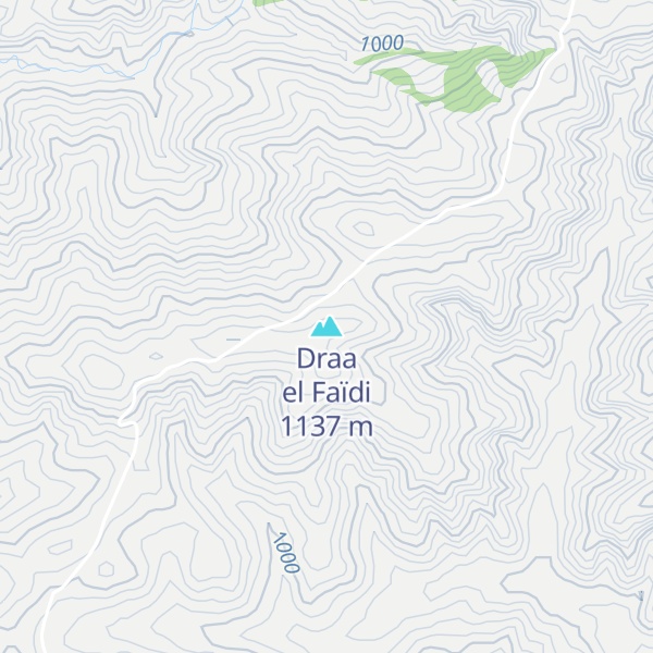 Map of Draa el Faïdi
