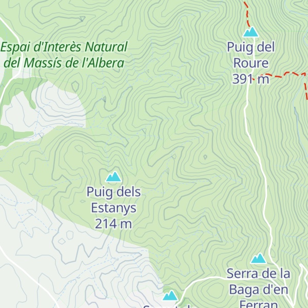 Map of Serra del Mal Bosc