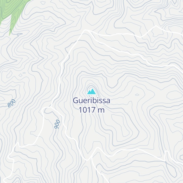 Map of Gueribissa