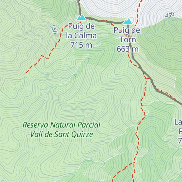 Map of Serrat de la Perdiu