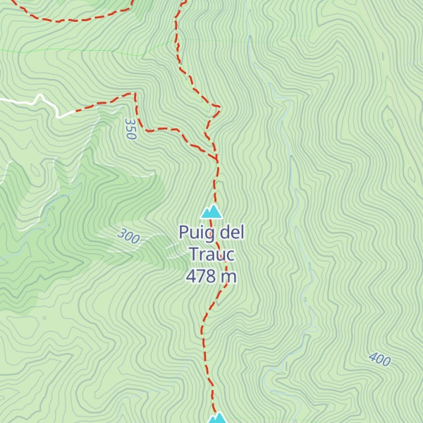Map of Puig del Trauc