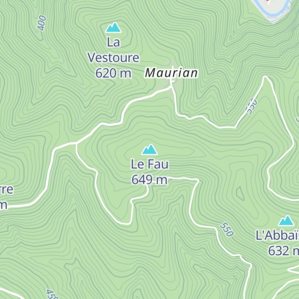 Map of Le Fau
