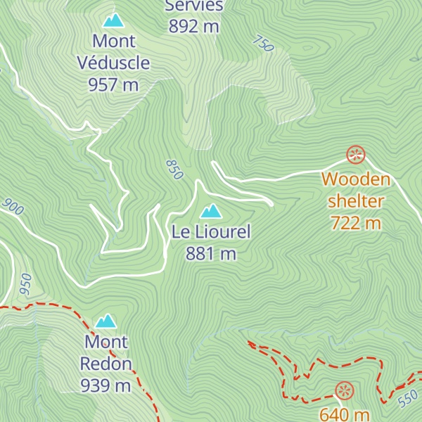 Map of Le Liourel