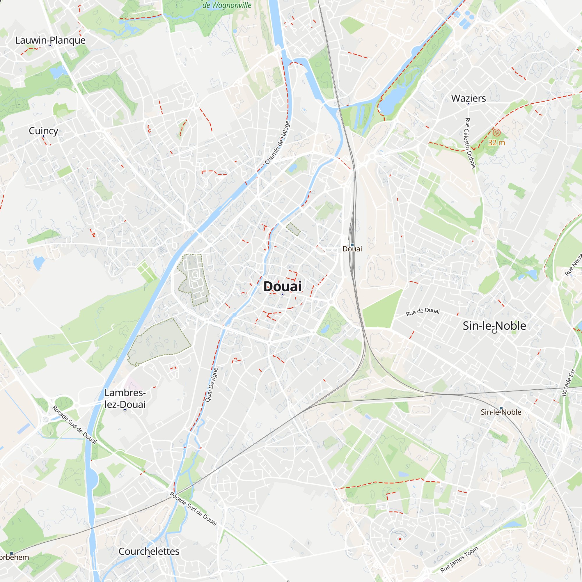 Centre d'information Douaisis Agglo map