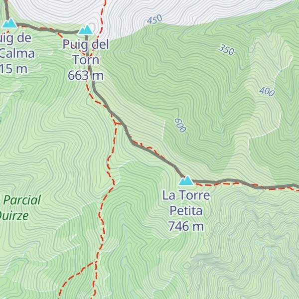 Map of Puig d'en Jordà