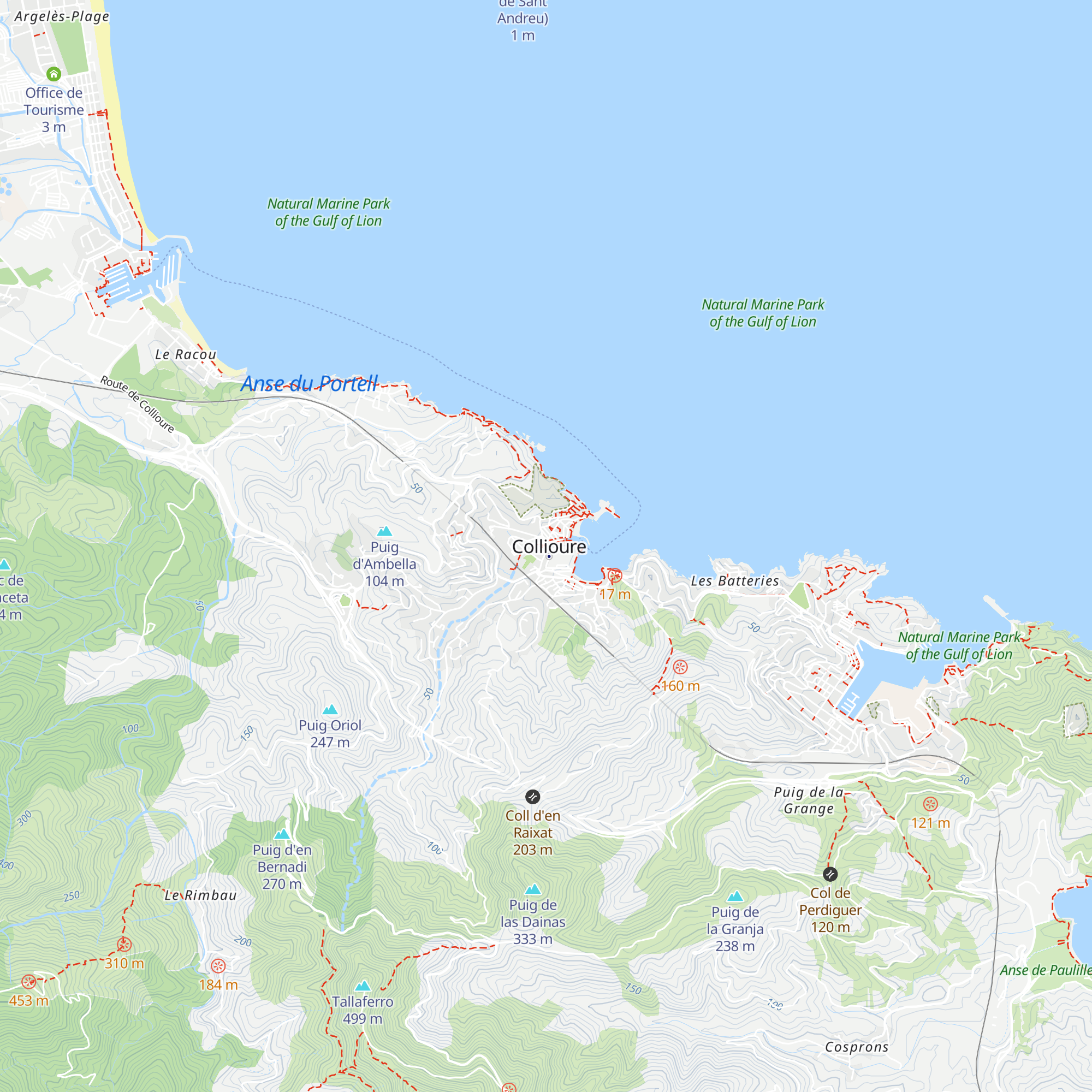 Office du tourisme map