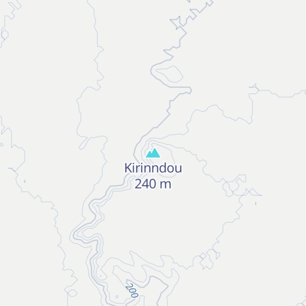 Map of Kirinndou