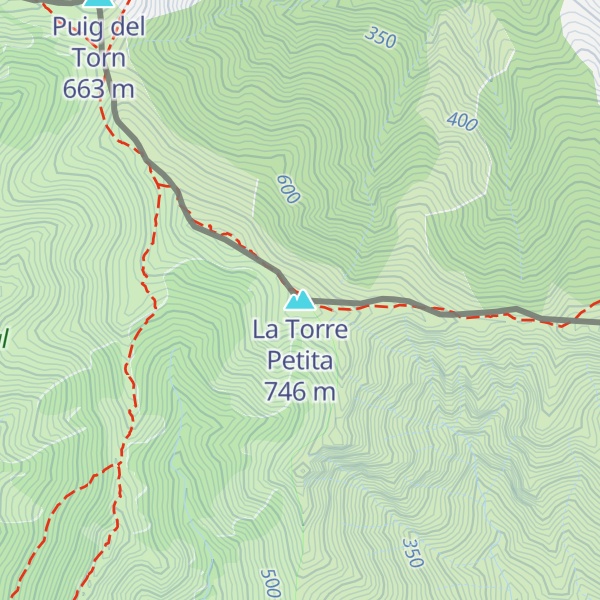 Map of La Torre Petita