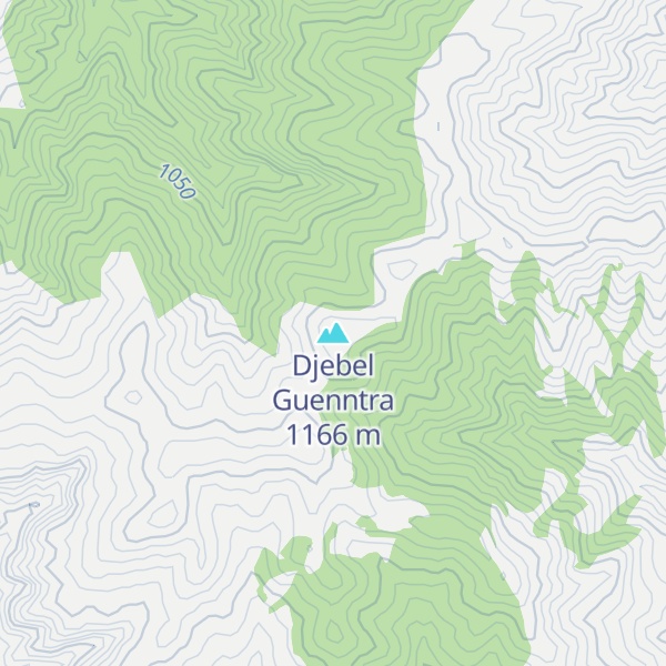 Map of Djebel Guenntra