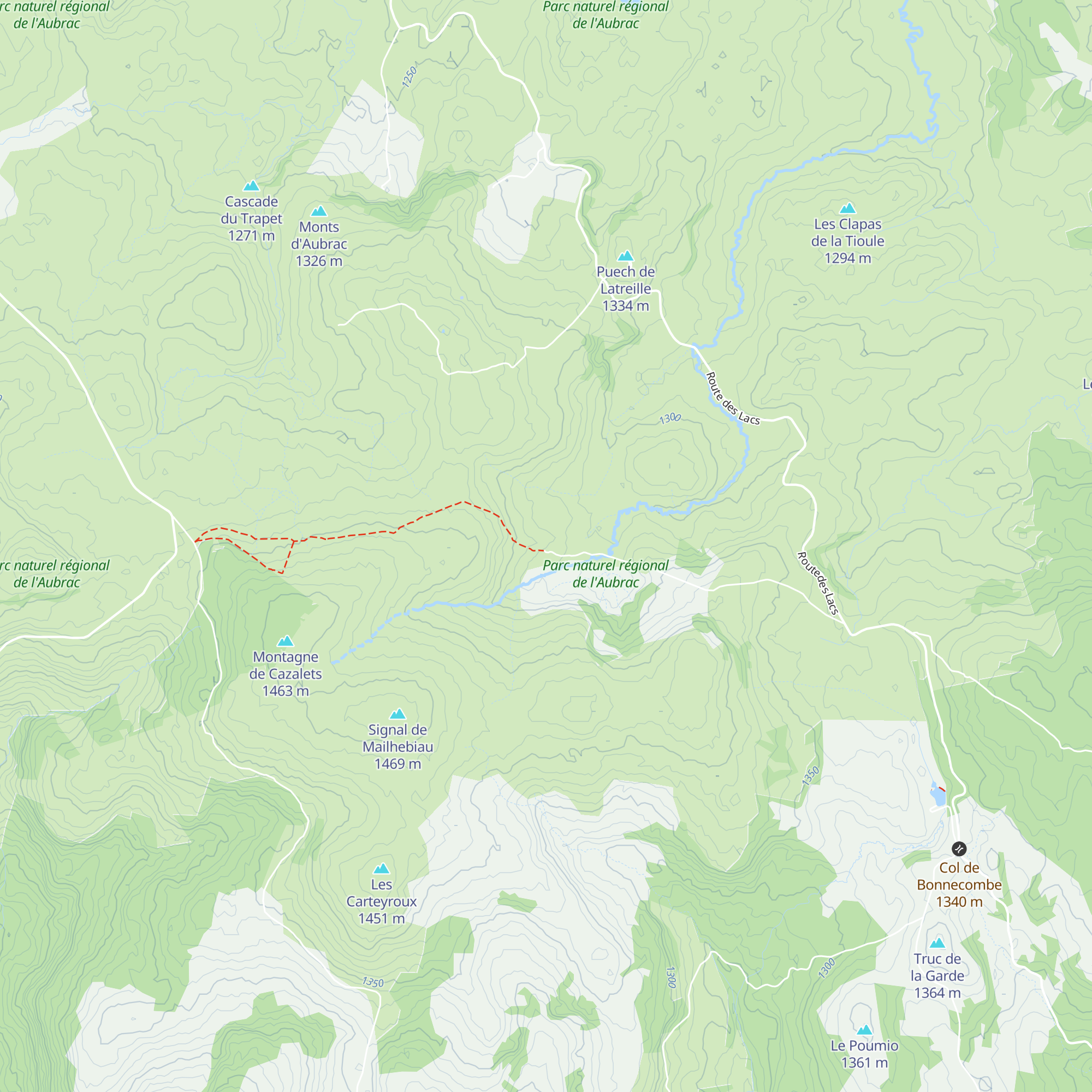 Les Rajas map