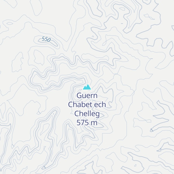 Map of Guern Chabet ech Chelleg