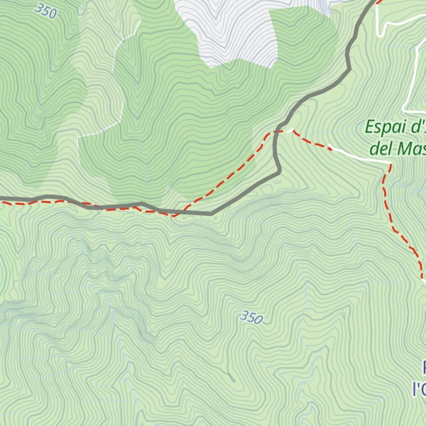 Map of Puig de Taravaus