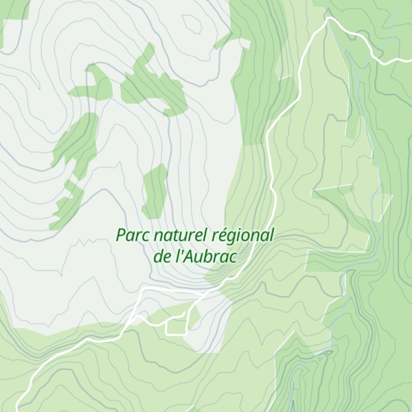 Map of Puech des Agudes